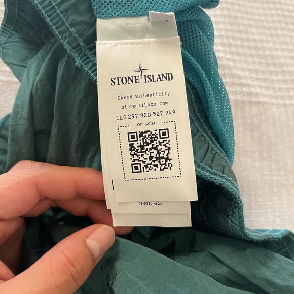 B0943 NYLON METAL IN ECONYL® REGENERATED NYLON STONE ISLAND - Picture 5 of 5